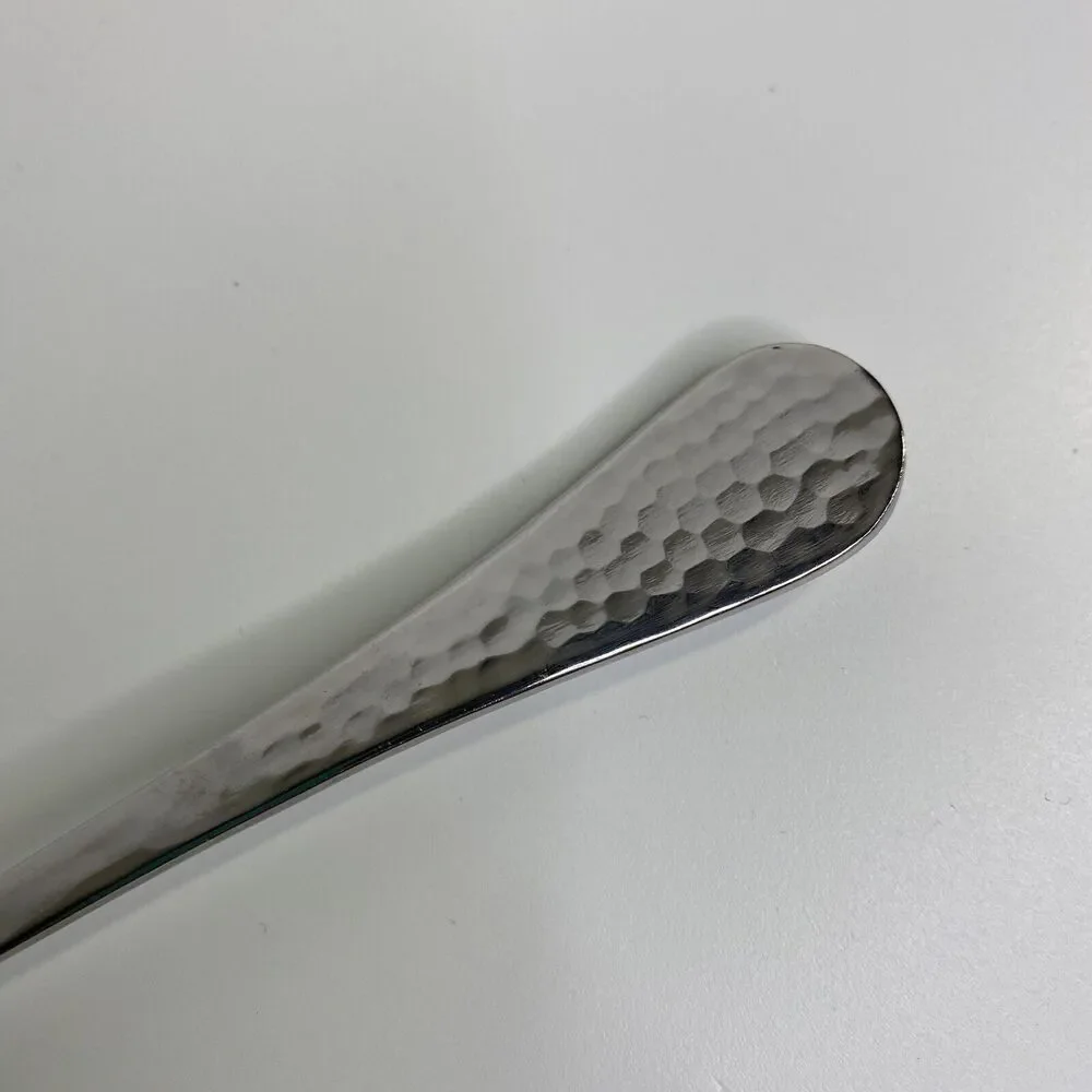 Wallace Continental Sugar Spoon Hammered Handle Stainless‎ 18/0